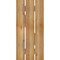 Ekena Millwork Spaced Board-n-Batten Shutters w/Z-Bar, Rough Sawn Western Red Cedar, 17 1/8W x 37H, PR RBS06Z17X037RWR - alternate 3